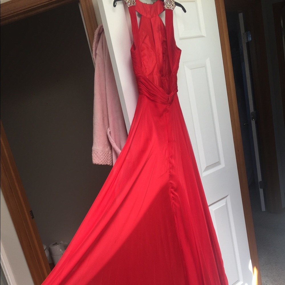 Beautiful Macduggal pageant gown